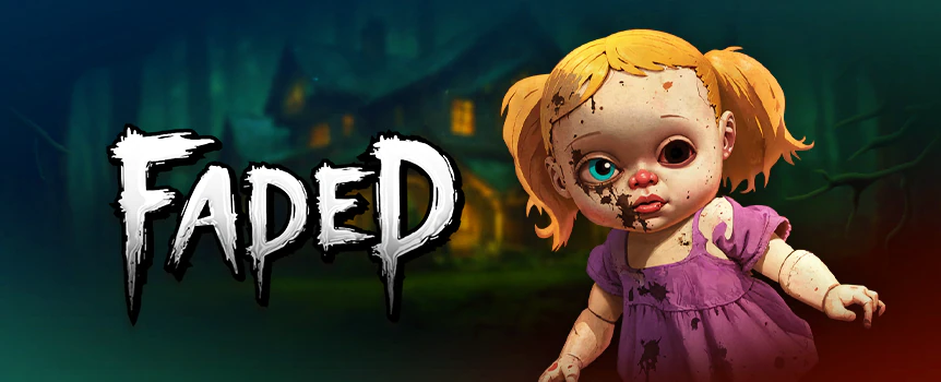 Get ready for a truly creepy, horror-filled adventure that can also bring you lots of great prizes when you play the Faded online slot game at Café Casino.