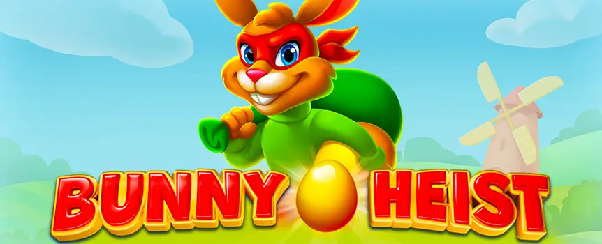 What better way to celebrate Easter than by thwarting the evil bunny from stealing the golden eggs in Bunny Heist, with up to 5,000x rewards on offer!