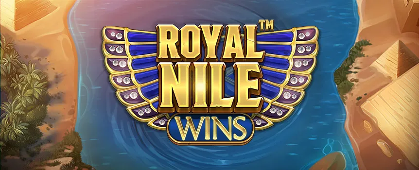 Play Royal Nile Wins at Cafe Casino and let the Nile’s current carry you to a Hold and Win Bonus round, Free Spins, and Stacked Mystery Symbols.