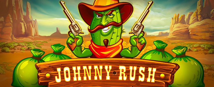 Embark on a grand adventure with Johnny Rush, the slot game that transports online casino players to the rugged landscape of the Wild West.