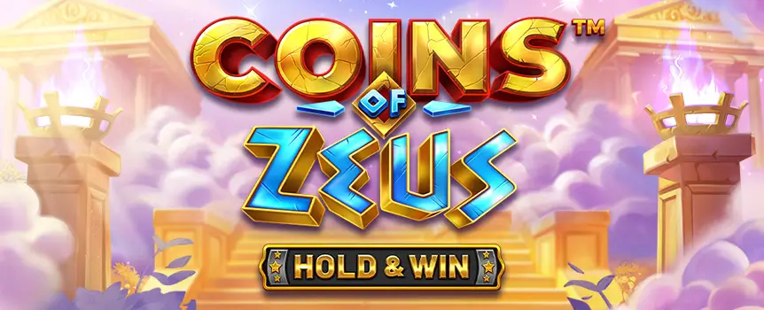 Embark on a divine adventure with the slot Coins of Zeus, where the Hold & Win feature, Wilds, and the Gift of the Gods feature unlock mythological riches.