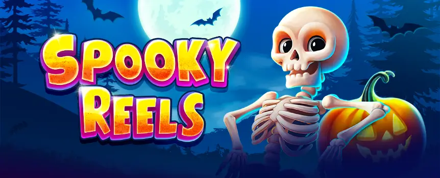 Go on a haunted trick-or-treat adventure and see what amazing prizes you can win when you play the Spooky Reels online slot game at Café Casino.