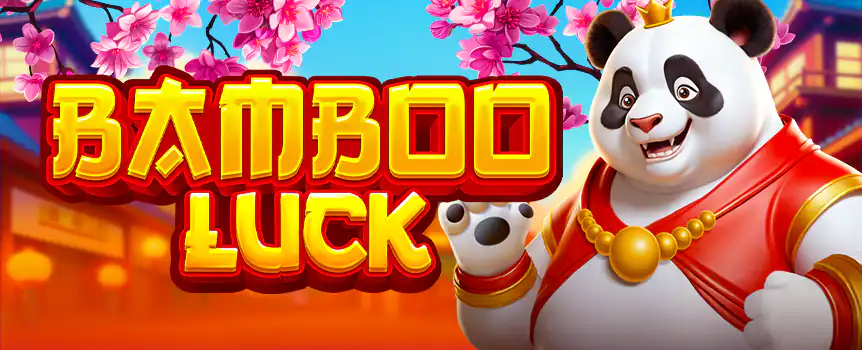 Spin the reels with Bamboo Luck, a slot featuring a charming Panda, exciting Bonus Games, high Multipliers, and vibrant visuals.