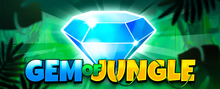 Experience the powerful reels of the Gem of Jungle slot, featuring Free Spins, Bonus buy options, and max wins worth up to 1,500x your stake!