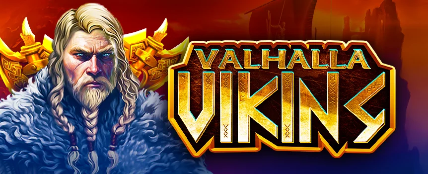 Payouts up to 2,000x your stake, Giant Symbols, Free Spins, 100x Multipliers - Plus Mini, Major, and Mega Jackpots! Play Valhalla Viking today.