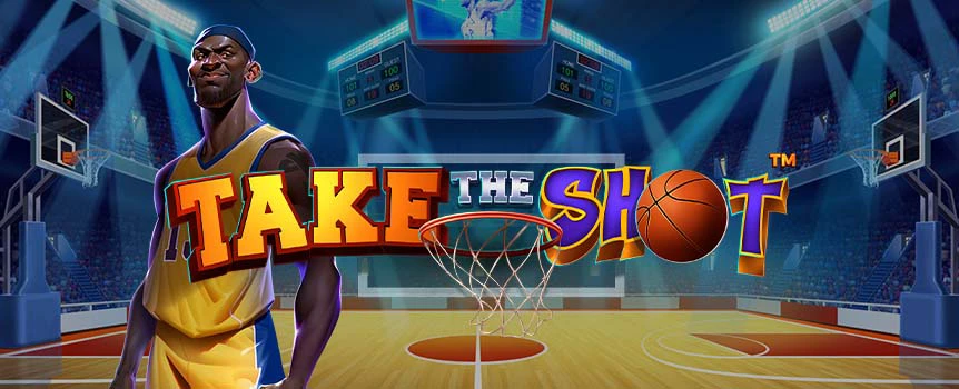 Experience the excitement of the slot Take the Shot with Free Spins, Stopwatch Rounds, and a unique Buy Feature for nonstop basketball-themed action