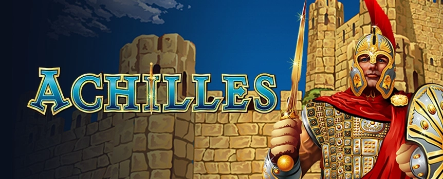 The great Achilles was a warrior like no other and one of the most well-known figures in Greek history. His warrior spirit is the inspiration behind this thrilling multi-line, multi-con, multi-dimensional video slot. As you spin, you’ll also recognize some other legendary warriors. This game offers two ways to win three times the payout. If you see Achilles on the reels three or more times you’ll win free games and prizes will be tripled. This is just one of the reasons why any army would want Achilles on their side.