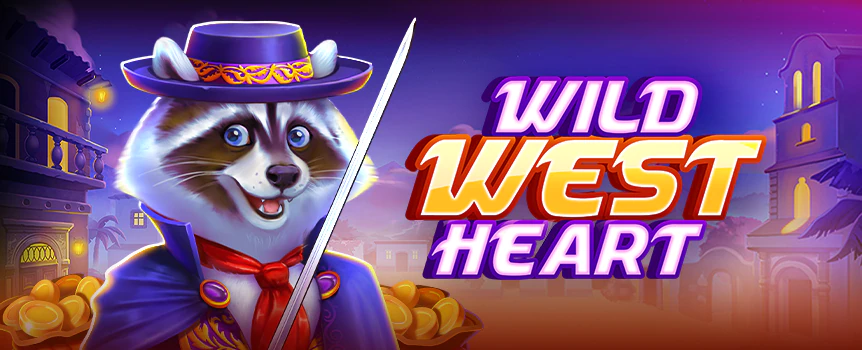 Free Spins, Increasing Multipliers, Golden Frames and Colossal Cash Prizes up to 2,820x your stake - play Wild West Heart now!