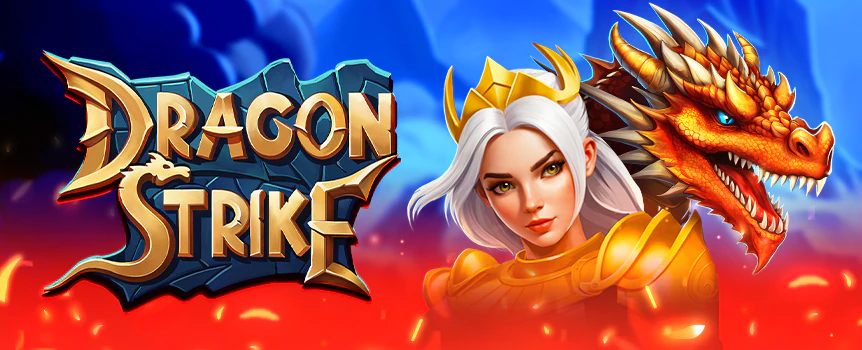 Sharpen your sword, it’s time to join a fearless elven princess on a dragon-slaying adventure in Dragon Strike. This 5x3 slot takes you straight to a mythical world where dragons guard treasures, and the Gold Respin Feature gives you a chance to land the ultimate 5,000x Jackpot with every locked Gold Coin.