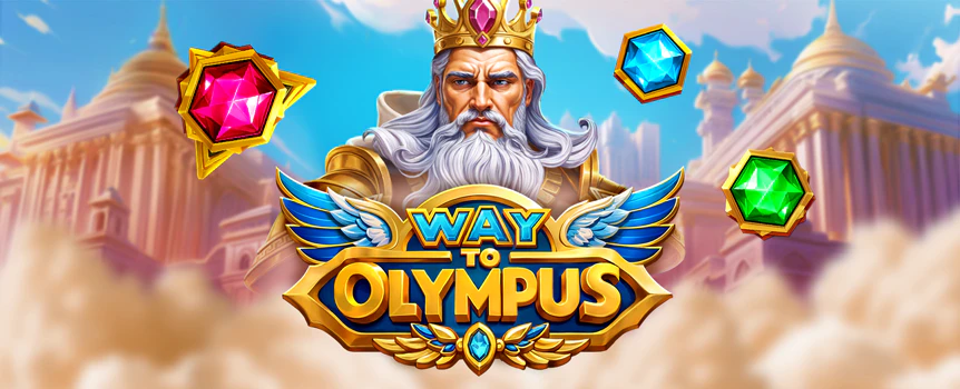 Now, it’s unknown if Zeus plays slots. But if he did, you better believe Way to Olympus would be his go-to. This game is big, bold, and absolutely packed with divine power. Sticky Wilds, Cluster Pays, Multipliers and wins that climb all the way to 10,000x. So, if you’re feeling a little ambitious today, maybe like a mortal with something to prove, this just might be your moment.