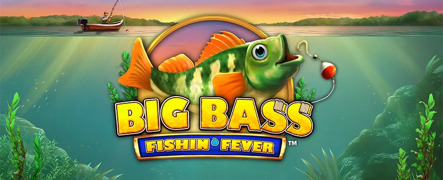 Relax, grab a rod and head out onto the water to see what amazing prizes you can reel in by play Big Bass Fishin’ Fever at Café Casino.