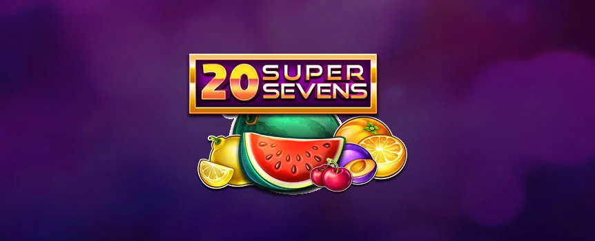 Spin into excitement with 20 Super Sevens, featuring Wilds, Scatters, and a thrilling Gamble Feature. Perfect for classic slot lovers looking for big wins!