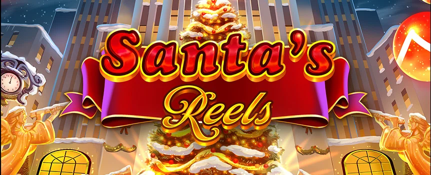 It’s Christmas time year round with the hit slot Santa’s Reels, a cozy game with Multipliers, Santa’s Sleigh Respins, and Instant Win Ornaments.