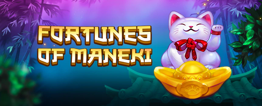 Fortunes of Maneki transports you to Japan, where you’ll find a range of Japanese-inspired symbols on the reels – including the famous Maneki Neko, which is said to bring good luck to its owner! 