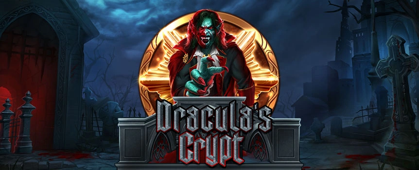 Explore Dracula’s Crypt for a thrilling slot adventure packed with Free Spins, a spooky Crypt feature, and the chance to score a Mega Win on every spin.