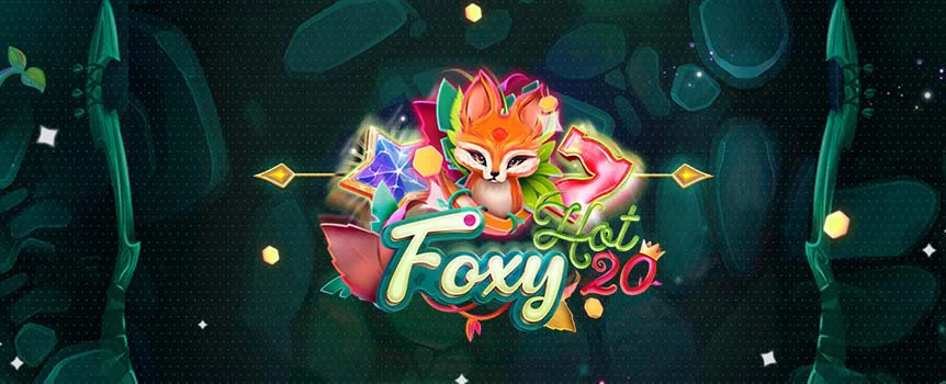 Play a classic fruit slot machine with an exciting twist when you try out the Foxy Hot 20 online slot game at Café Casino.