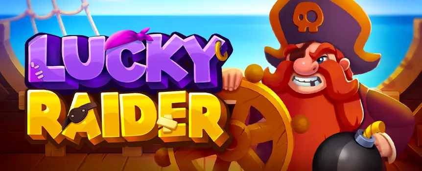 Get ready to sail the ocean on a search for gold and riches, with the luckiest raider of pirates the world has ever known!